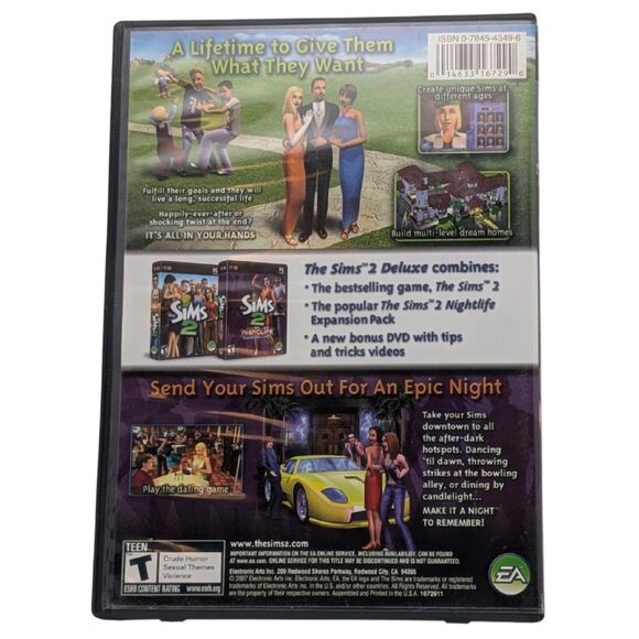 The Sims 2 Deluxe PC DVD/CD – Two-Disc Set with Bonus DVD - Picture 2 of 5